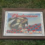 bud air force mirror-28x20-$75