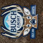 busch light deer sign-19x18-$60